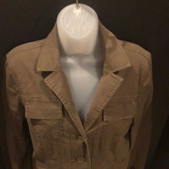 LOFT Jackets & Blazers - LOFT Khaki Green Jacket